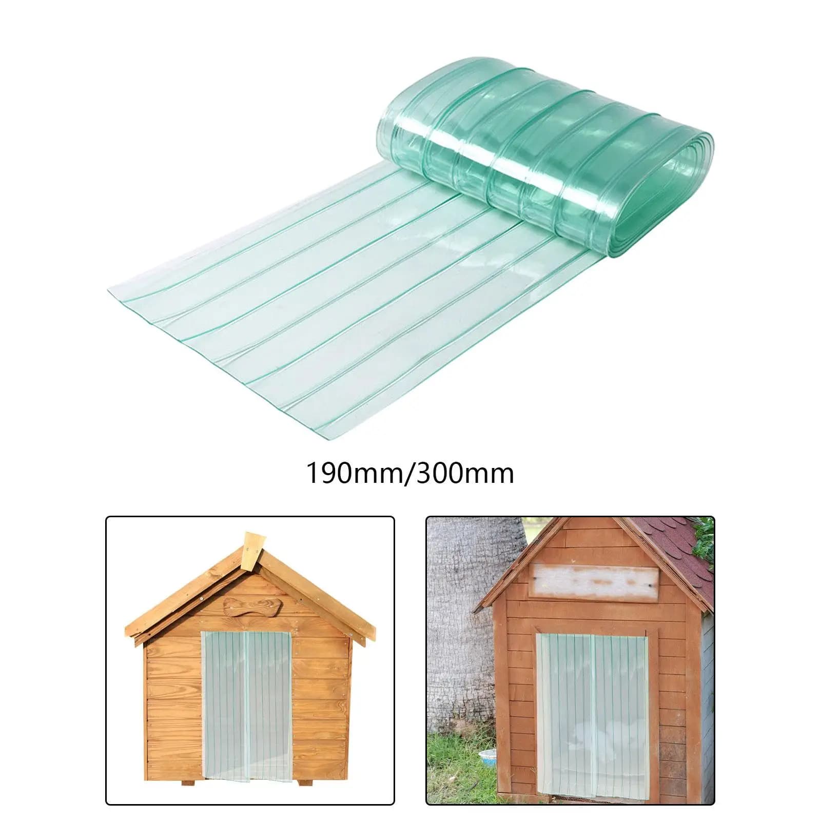PVC Door Curtain Replacement Windproof Pet Supplies Croppable Dog Door Flap