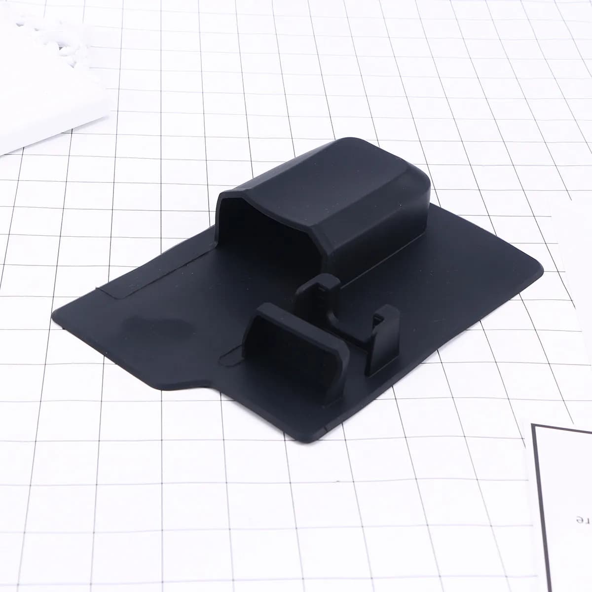 Portaspazzolino in Silicone con Ventosa da Parete, Supporto Salvaspazio con Design Drenante per Adulti, Bagno di Casa