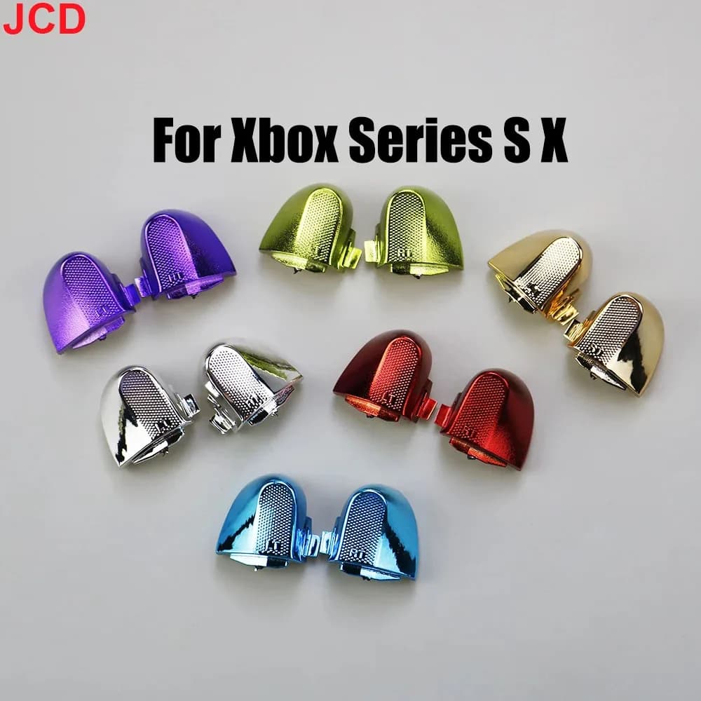 JCD1set per Xbox Series X S XSX XSS Controller elettrolitico RB LB paraurti RT LT pulsante di attivazione supporto per barra centrale parti di riparazione