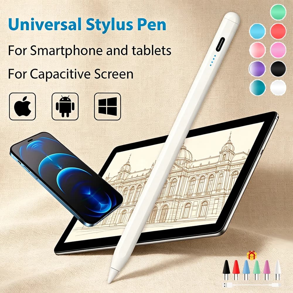 New Universal Stylus Pen Ultra-long Standby For iPhone Xiaomi Huawei Samsung Tablet Phone Magnetic Pen For Android iOS Touch Pen