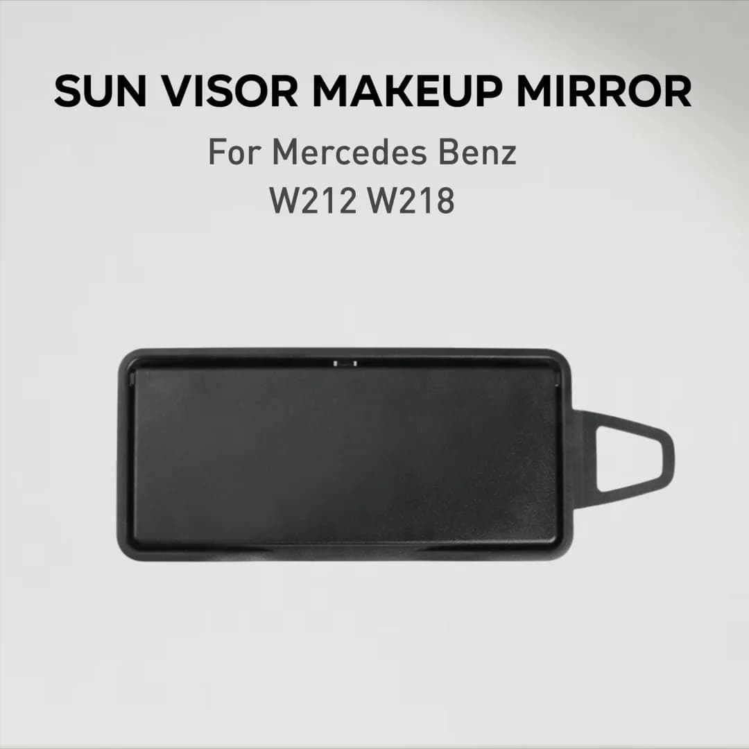 For Mercedes W212 Car Sun Shade Visor Makeup Cosmetic Mirror Cover Replacement For Benz E class E200 E260 E300 E400 2128108100
