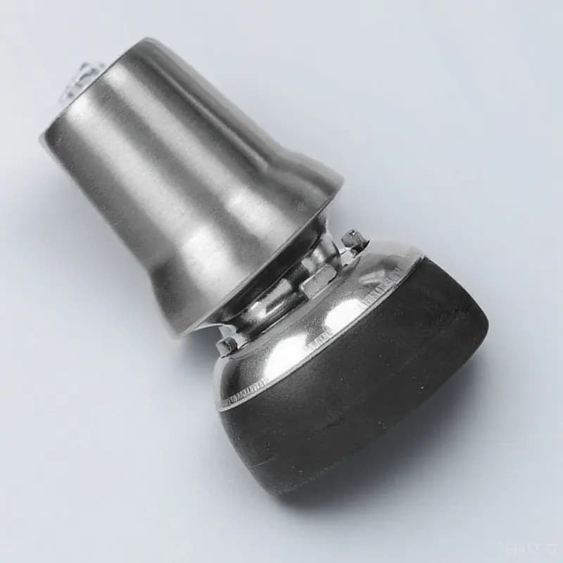 Puntali Universali Antiscivolo da 19 mm per Bastoni da Trekking, Punte di Ricambio in Acciaio Inossidabile per Bastoni da Passeggio, Copripunta Antiscivolo per Bastoni