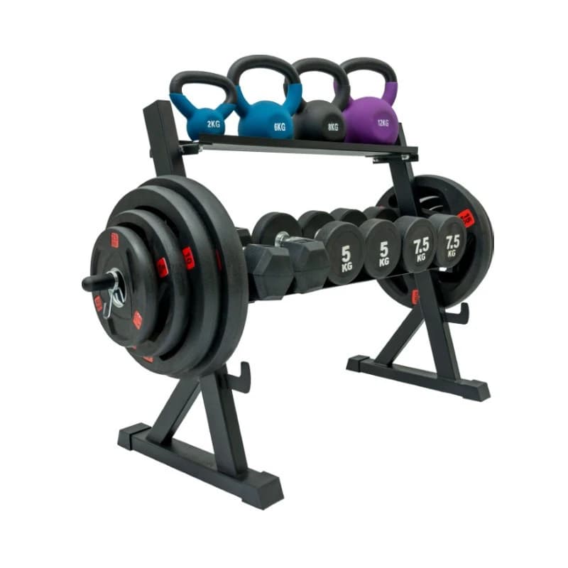 Fitness equipment, household, dumbbell rack, kettlebell rack, barbell rack, bell rack