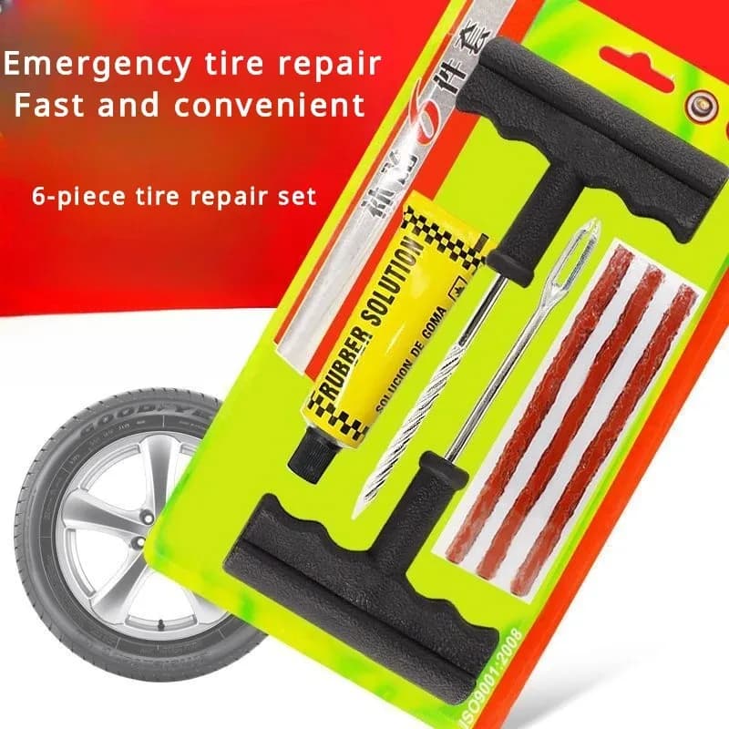 Striscia di riparazione pneumatici per auto ruote per pneumatici Tubeless per moto tappo per foratura strumenti di riparazione del nastro di tenuta striscia di gomma per pneumatici sottovuoto per auto