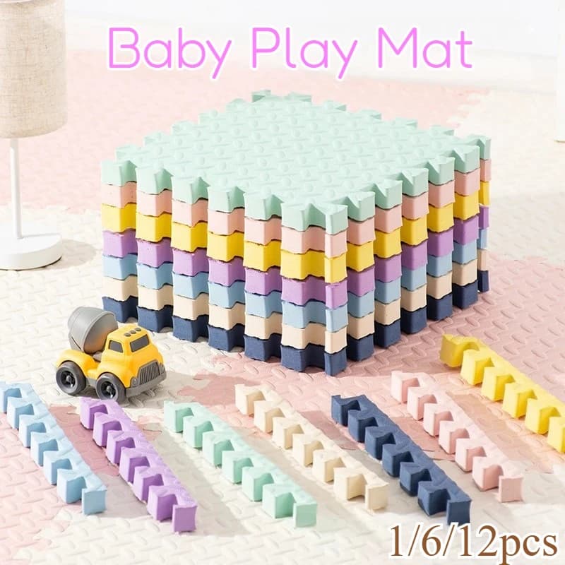 Tappetino da gioco ad incastro per bambini Tappetino patchwork in schiuma EVA Tappeto sportivo per bambini morbido e spesso adatto per l'area sportiva Camera dei bambini