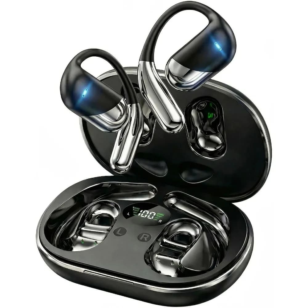 Translation Earbuds: 194 Languages, No Subscription, 60H Battery, Open Ear Bluetooth for Travel & Learning