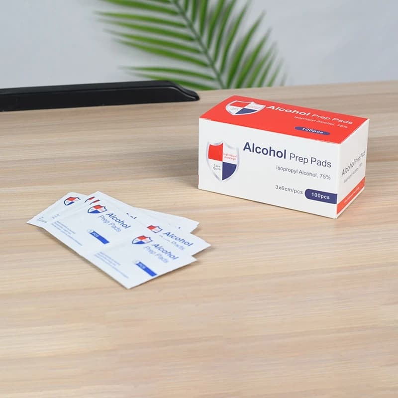 100 pezzi! Salviette monouso con alcol Disinfettanti per stoviglie Schermi telefonici Sicuro per viaggi in ufficio a casa