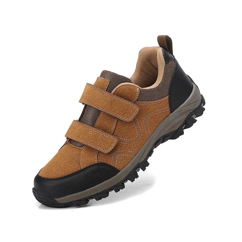 Men's Anti-slip Trekking Shoes, Breathable, Breathable, Breathable, Climbing Sneakers, Mountain Shoes with Easy Strap Closure