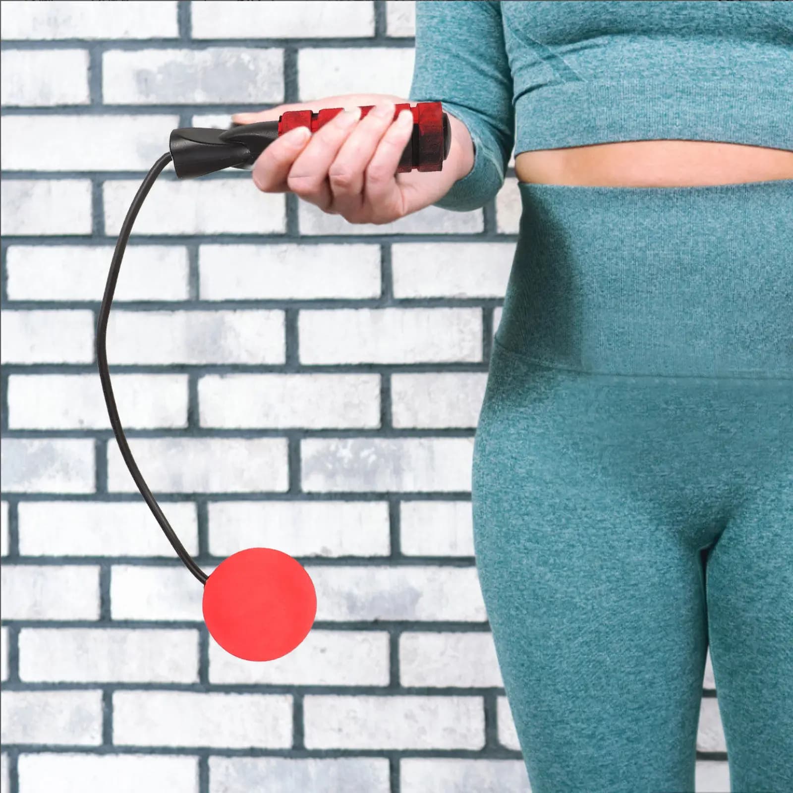 1Pair Ropeless Jump Rope Weighted Balls Cordless Skipping Rope for Adults Fitness Indoor Workout Non Slip Handle Sweat