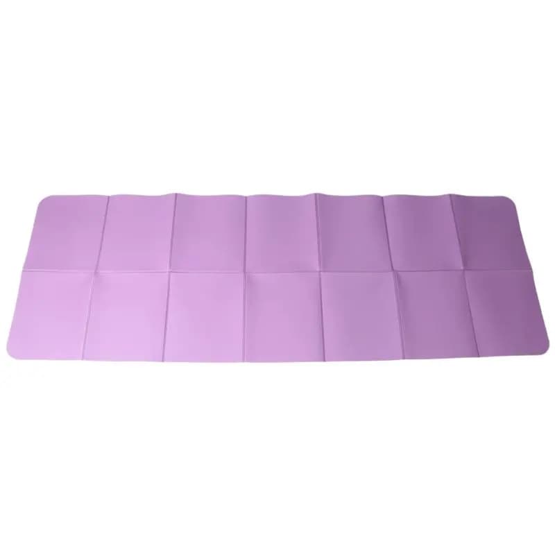 Budget-Friendly Foldable Yoga Mat Folding Travel Fitness Exercise Mat Double Sided Non-Slip For Yoga Pilates & Floor Workouts Ea