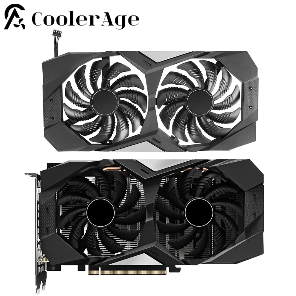 Ventola della scheda video per Gigabyte RTX 1660 SUPER OC 6G 88MM T 129215 Ventola di raffreddamento della scheda grafica SU RTX1660
