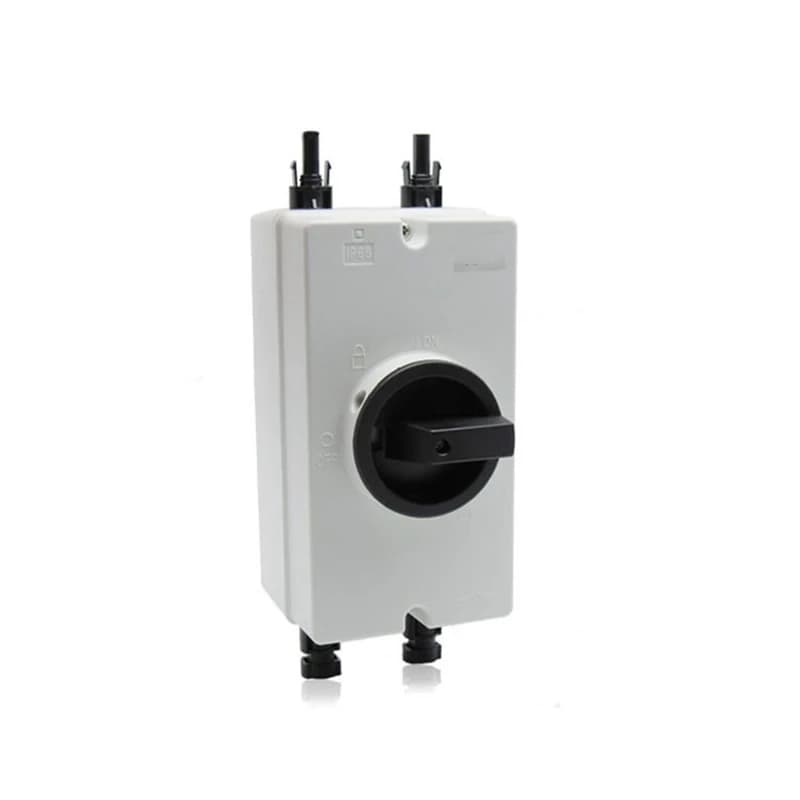 Interruttore fotovoltaico interruttore di isolamento cc 16A/32A/40A 2P/4P DC250V/500V/1000V/1500V PV sezionatore principale di alimentazione del pannello solare
