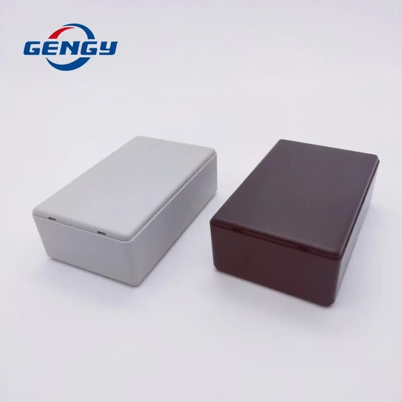 Custodia Scatola di plastica 92x58x32mm Circuito Progetto Scatole di giunzione elettroniche per cavi fai-da-te 1 PZ senza viti