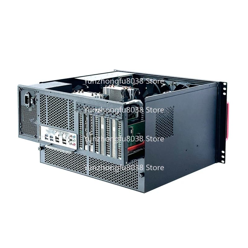 Scheda principale EATX a 12 bit approfondita ATX Power U2 Disco rigido Enterprise Home Storage AIO Server NAS Chassis