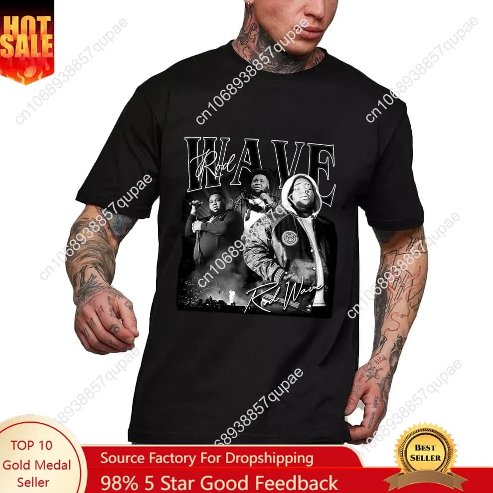 Uomo Rod Last Lap Tour 2024 Wave Camicia Morbida moda per gli appassionati di musica T-shirt Camicia Last Lap in cotone a maniche corte da donna