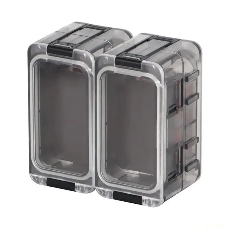 M5TC 1/4Pcs Portable Tackle Box Organizers Luminously Fish Lure Baits Storage Box Sea Fishing Tackle Box Lure Tool Case