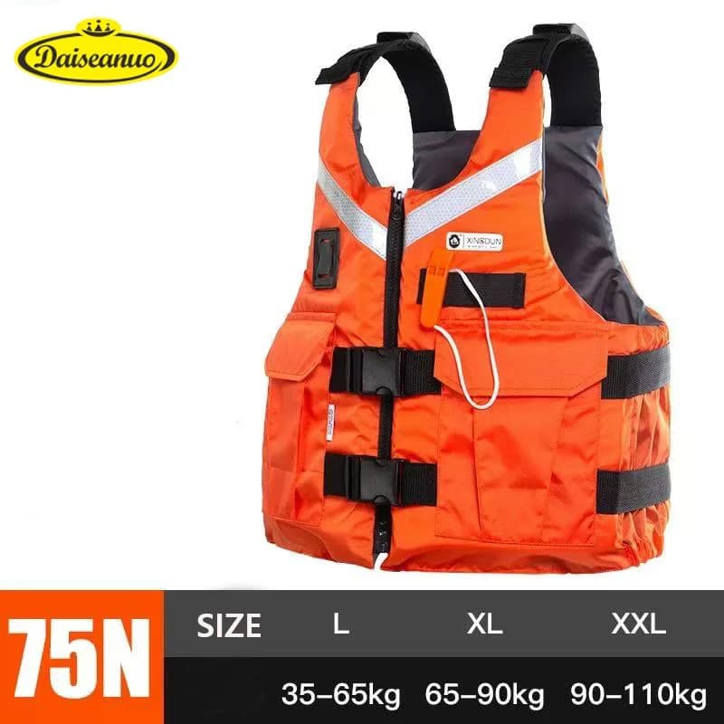 Giubbotto di salvataggio per uomo e donna, ausilio alla galleggiabilità 50N Giubbotto di salvataggio Jetski Gioventù Nuoto Surf Salvataggio PFD Gilet da kayak Taglia L XXL