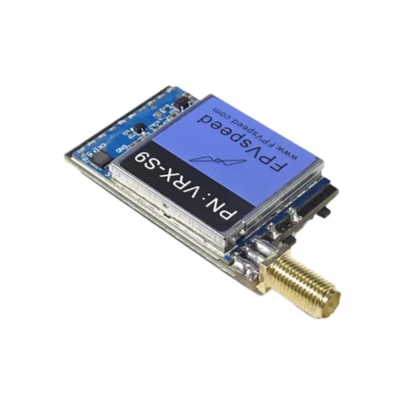 AS95-Fpvspeed VRX-S9 Ricevitore Video Wireless FPV 64CH 1080-2200Mhz con Connettore Antenna RPSMA per Droni RC FPV