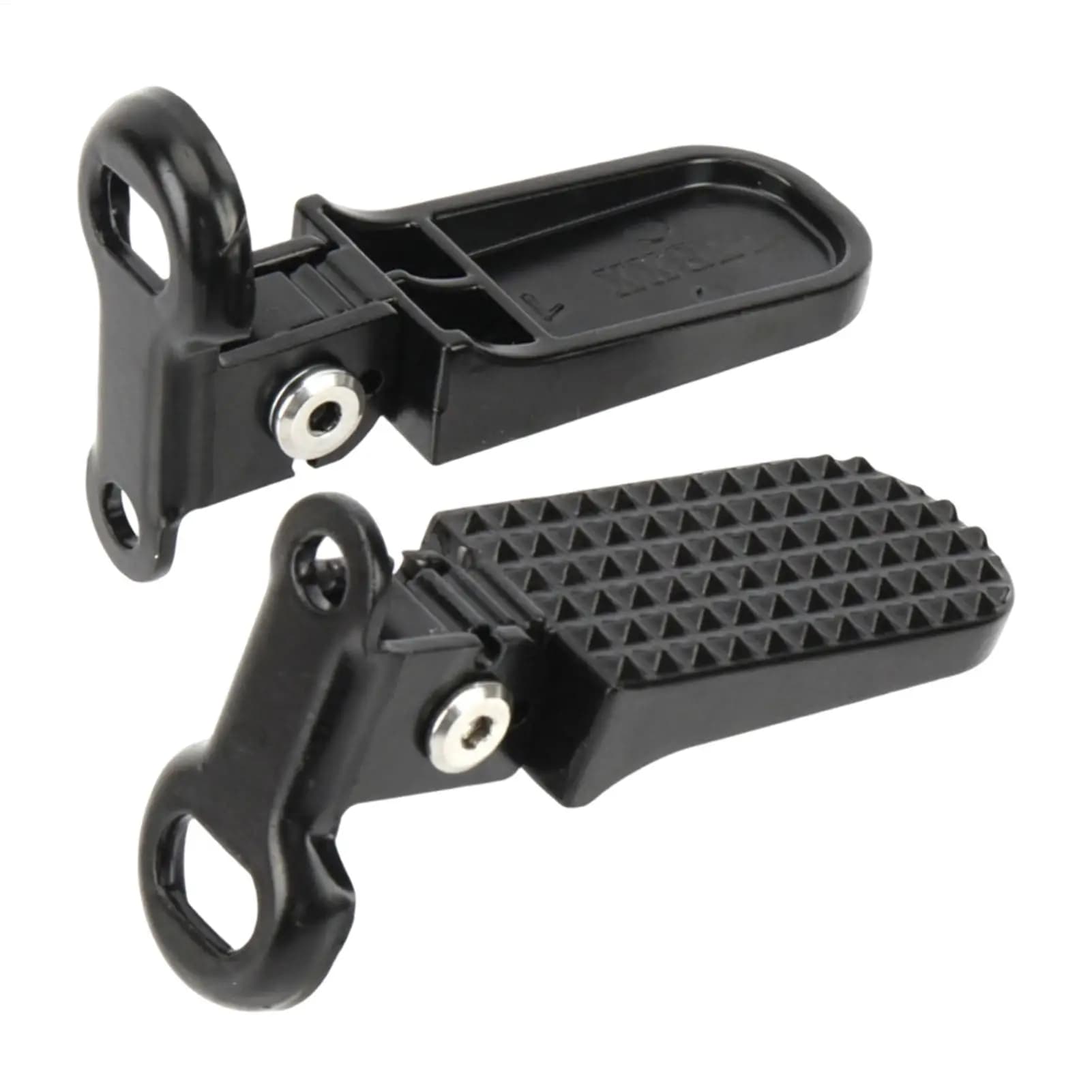 E Bike Pedals 2 Pieces Non-Slip Foldable Quick Release Bicycle Pedals Motorcycle Foot Pegs for Electric Bicycles Scooters