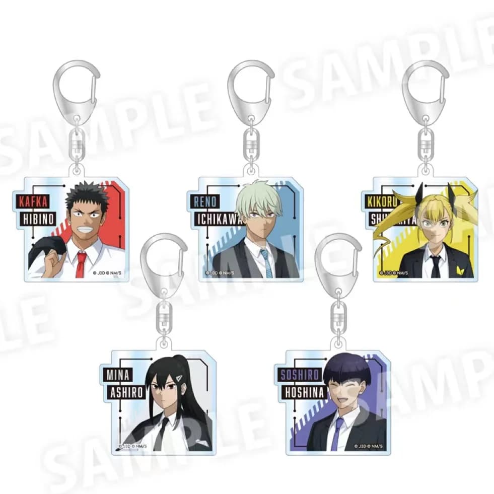 Anime Soshiro Hoshina Ichikawa Ashiro gioco Kafka Hibino Kikoru Shinomiya portachiavi bambola acrilico portachiavi ciondolo per regalo