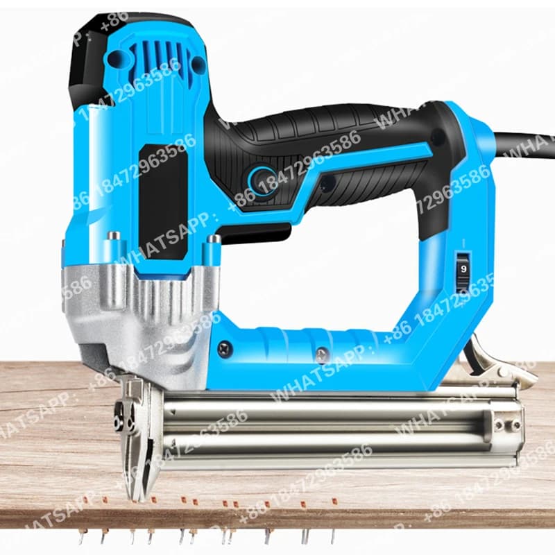 2300W Electric Nailer F30/F25/F20/F15 Electric Straight Staple Nail Gun 220V Woodworking Tool Furniture Tacker Stapler