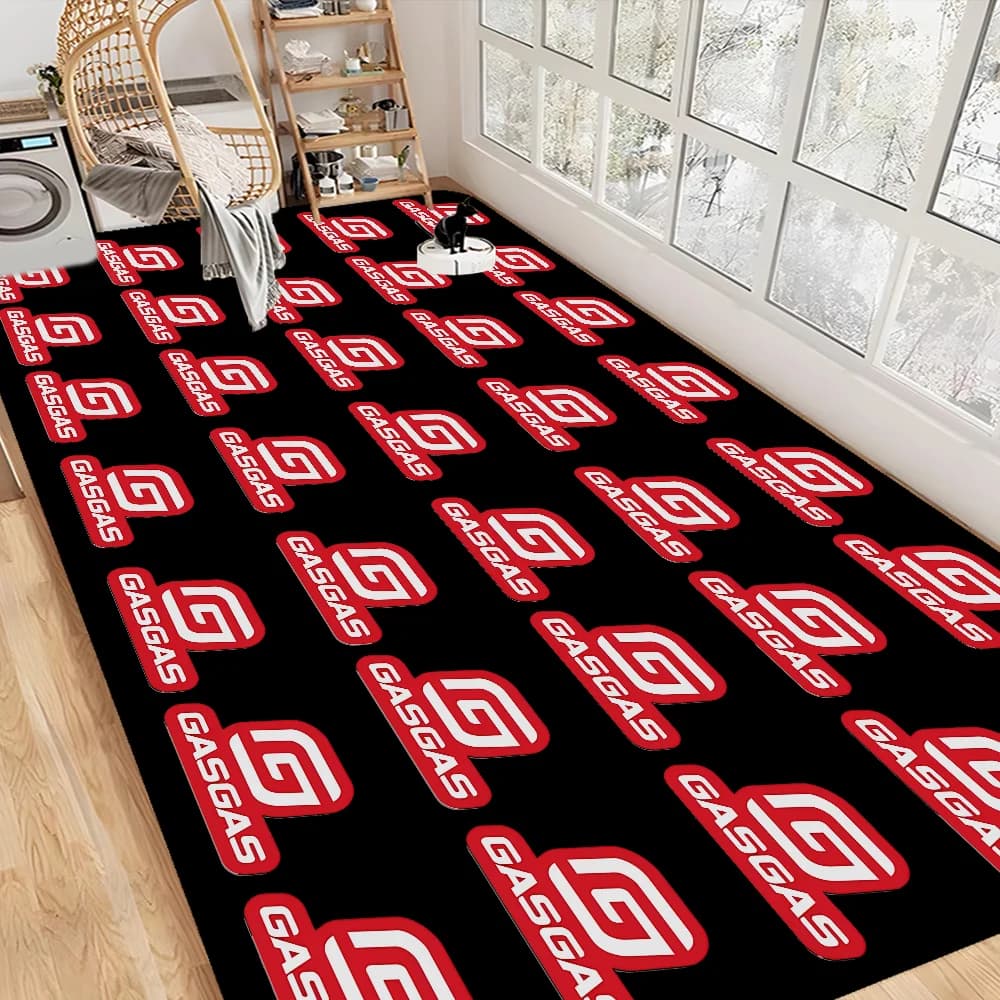 GasGas Bathtub for motorcycle red Children's room Decorating bedroom Balcony Anti-slip Zerbino Living room Comodin Carpet