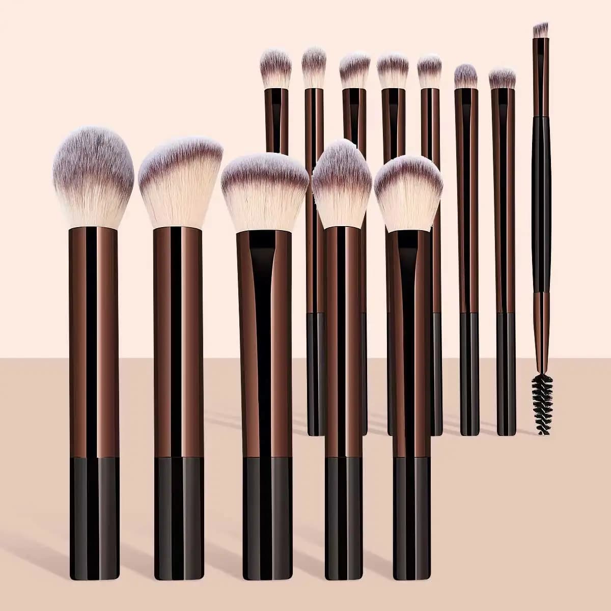 13 pcs set of brushes for makeup foundation concealer powder shade brush for fard Kabuki mixing cosmetic beauty tool for face