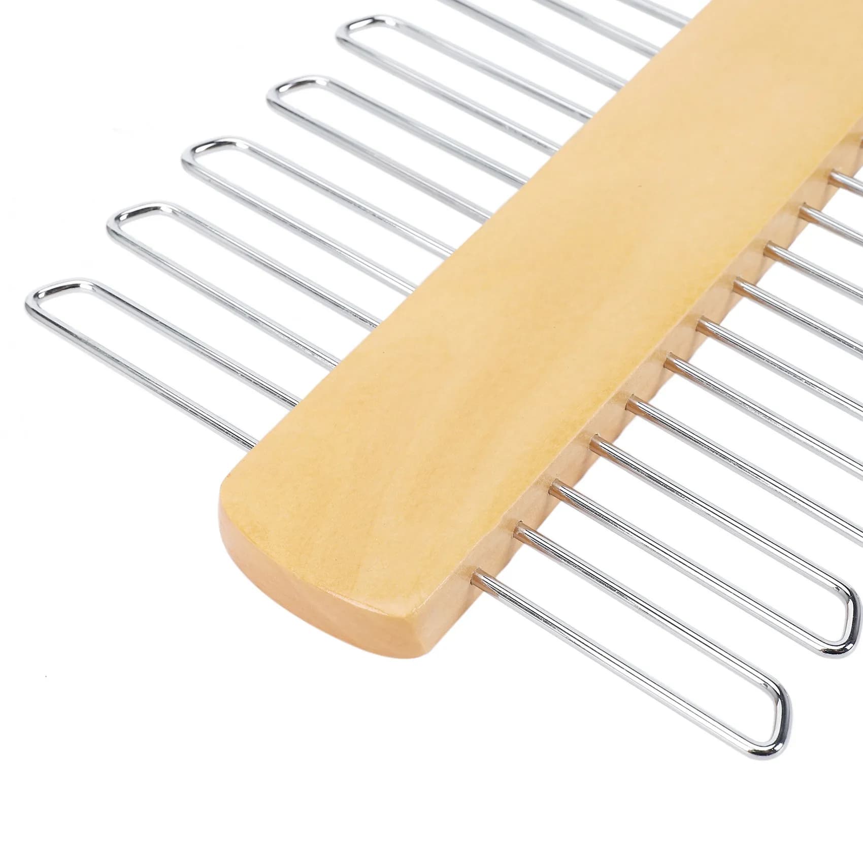 ABLQ Store 20 Bar Wooden Tie Hanger - Scarfs & Belt Rack Organiser