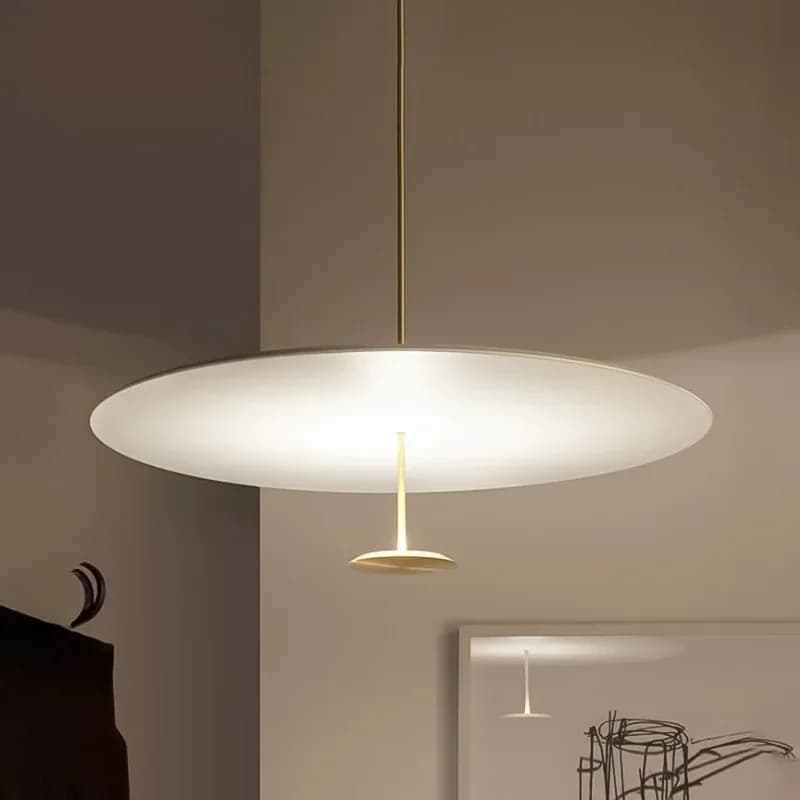 Lampade a sospensione a soffitto ultrasottili minimaliste lampada a sospensione nera in oro per lampade ad anello da soggiorno