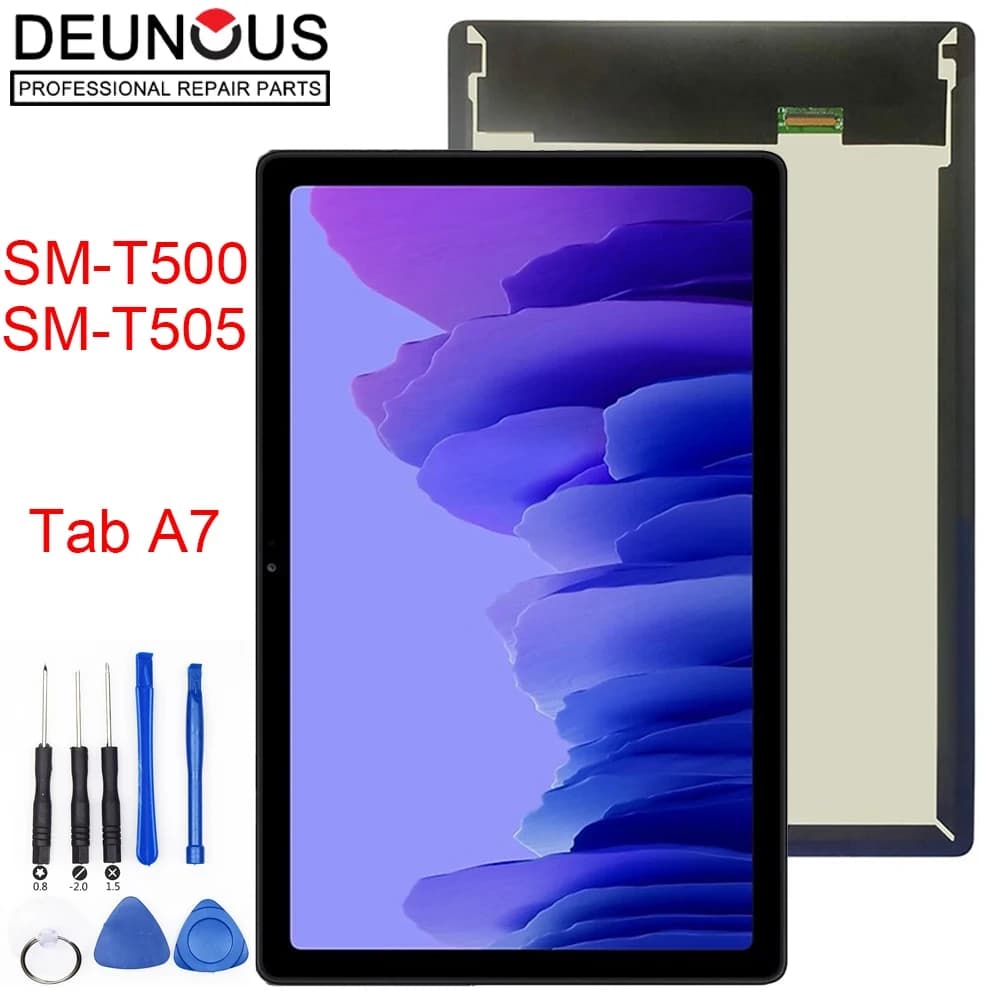 Nuovo Per Samsung Per Galaxy Tab A7 10.4 (2020) SM-T500 SM-T505 Display LCD Sensore di Tocco Dello Schermo In Vetro Digitizer