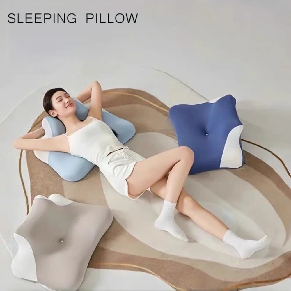 Rilassamento Memory Foam Forma ergonomica Morbido cuscino per il collo per dormire Supporto per poggiatesta protettivo per il collo posteriore Supporto per uso domestico