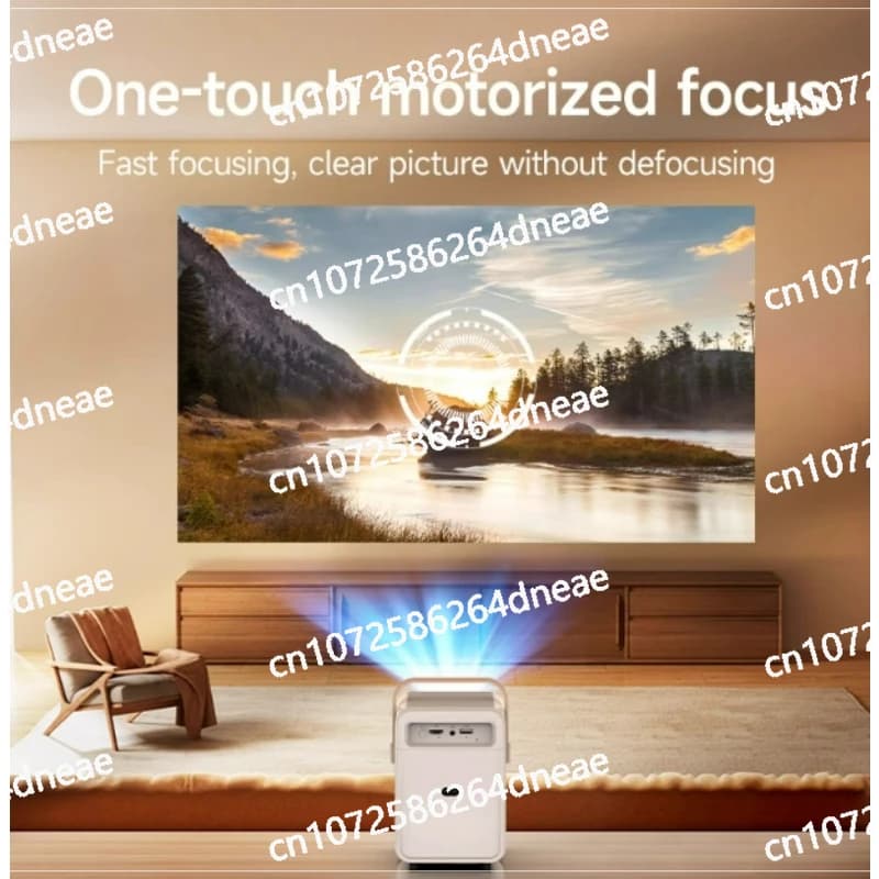 Piccolo telefono cellulare portatile per proiezione da parete per camera da letto con attrezzatura per proiettore per schermo Proiettore domestico intelligente HD S2