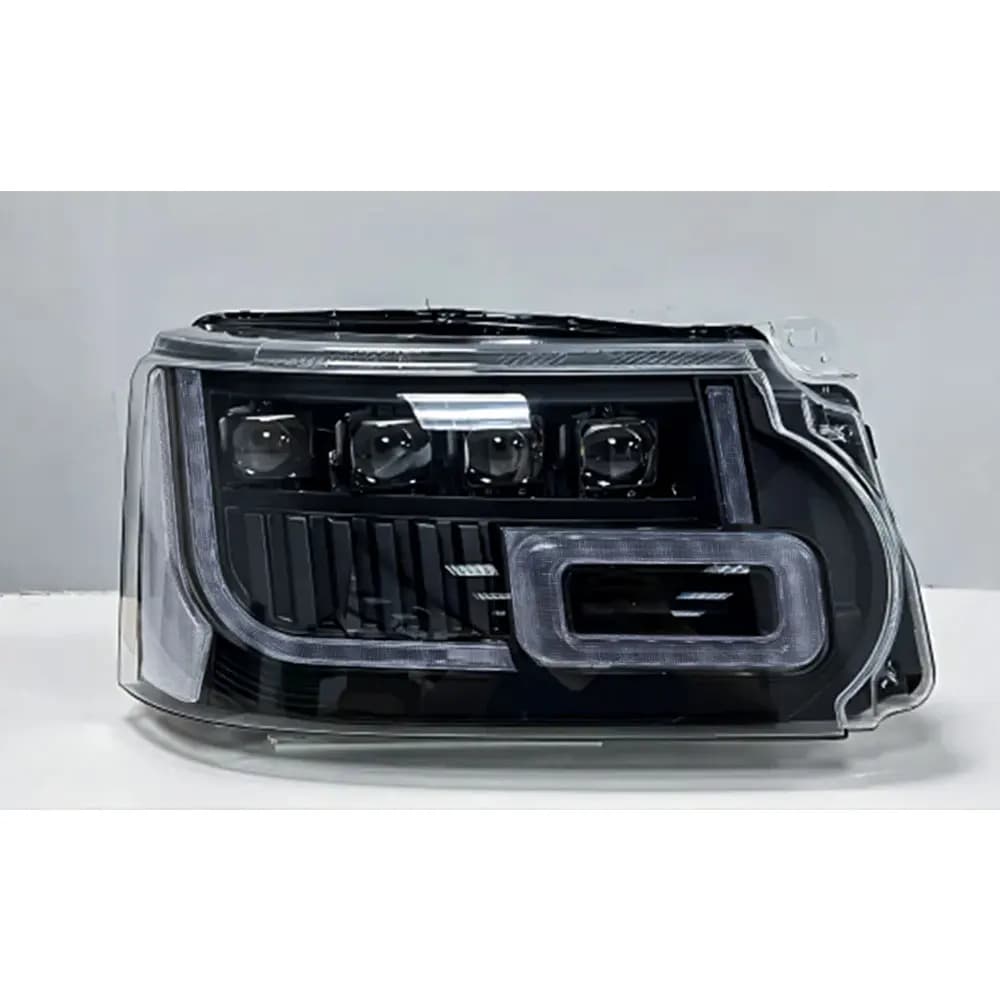 Nuovo Arrivo 4 Tipo di Lenti Faro Anteriore A LED Per Land Rover Range Rover Vogue L322 Aggiornamento Al 2018-2021 Lampada Frontale LH RH lato