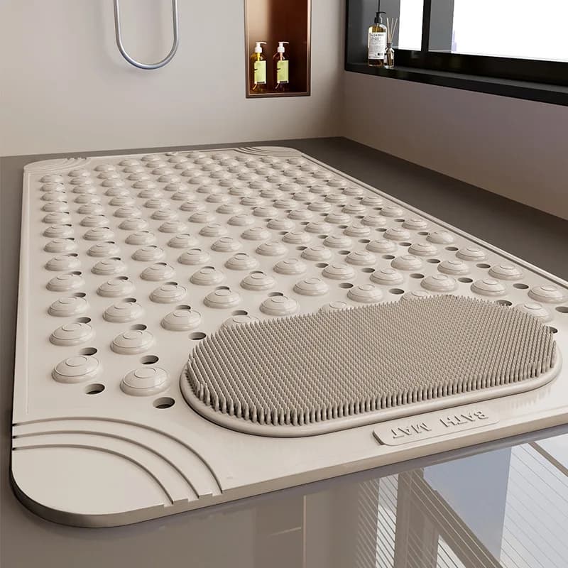 50x80 cm, tappetino antiscivolo per bagno, bagno domestico, tappetini per piedi scheletro anticaduta per bambini, tappetini per WC per doccia da bagno, tappeto