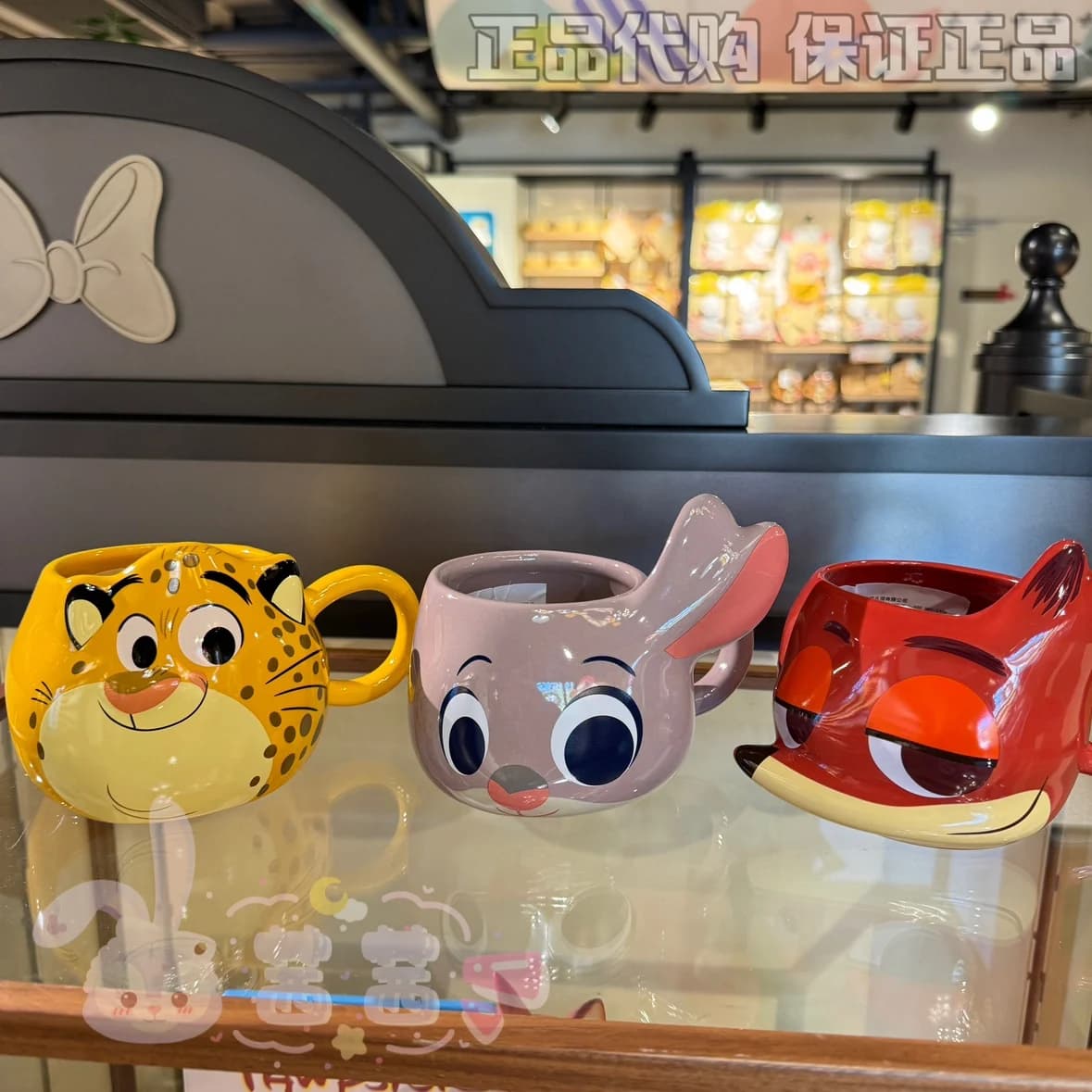 Shanghai Disney Ufficiale 2025 Zootopia Nick Judy Ufficiale Clawhauser Tazza di pecora Tazza in ceramica