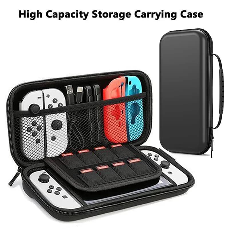 Custodia portatile impermeabile per custodia da viaggio antigraffio per console Nintendo Switch per accessori di gioco OLED Nintendo Switch
