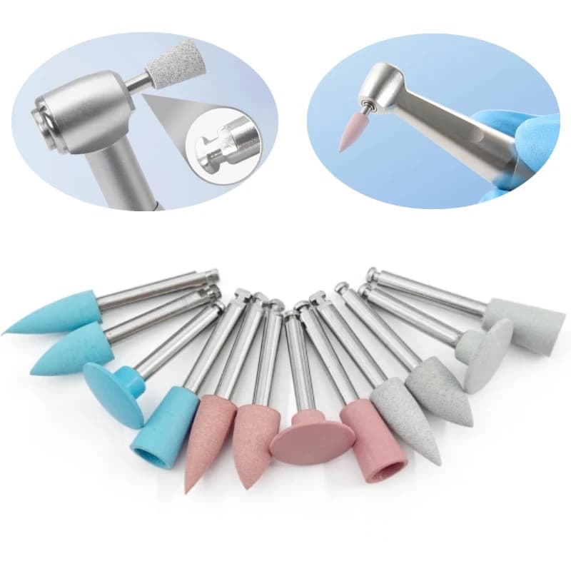 Teeth polishing brushes for 2,35mm teeth polishing brushes for handpieces with low speed teeth whitening