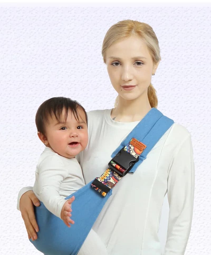 Morbido marsupio antiscivolo avvolgente multifunzionale ergonomico marsupio per bambini accessorio per il trasporto di sicurezza per neonato a bambino