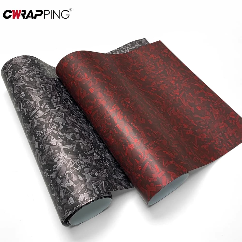 Automobile carta autoadesiva forgiata carbonio vinile corpo pellicola console computer portatile imballaggio accessori decorativi per moto