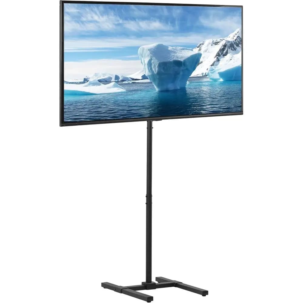 Supporto da pavimento universale per TV da 13-65 pollici fino a 20 kg, compatibile con monitor LCD, LED, OLED, 4K Smart piatti e curvi, VESA massimo 40