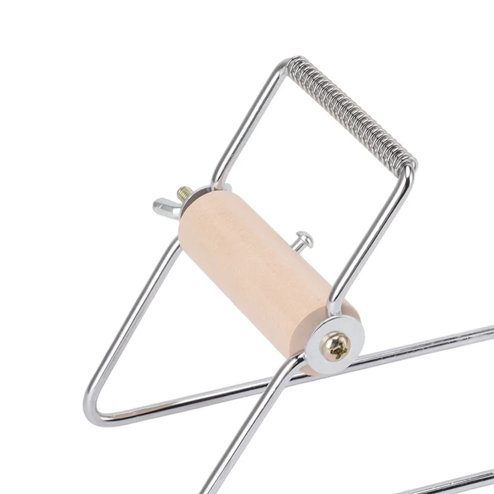 Durable Silver/Black Metal Bead Loom Iron 30x6.3cm Beading Loom Machine Jewelry Weaving Loom for Beginners