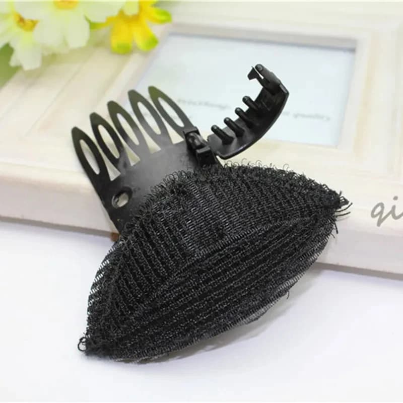 1-4 Pezzi Cuscinetti Invisibili in Spugna Soffice per Aumentare il Volume dei Capelli, Inserti per Styling Fai-da-Te, Accessori Magici per Capelli