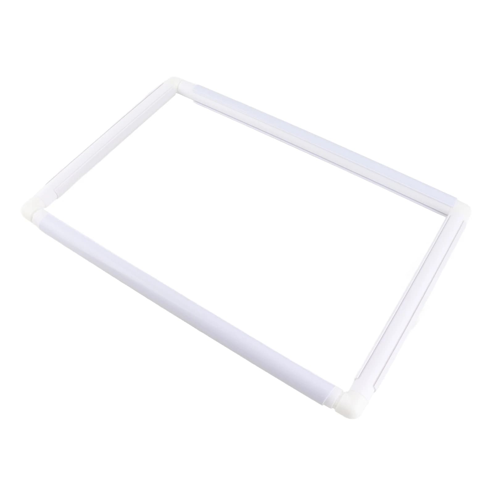 Plastic Square Embroidery Frame Clip-On Structure DIY Embroidery Cross Stitch Frame Square Shape Punch Needle Frame