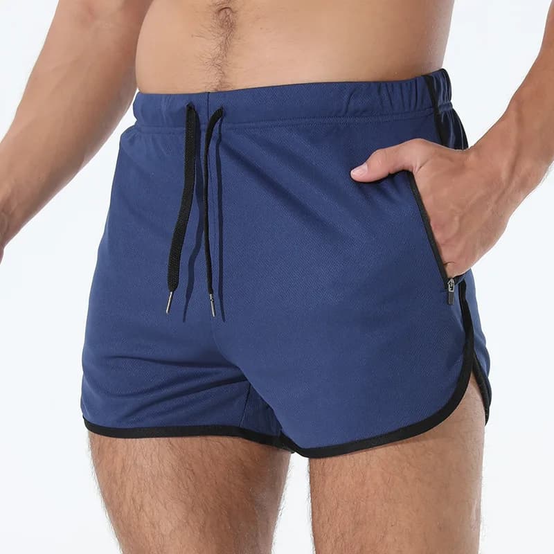 Fitness Summer Shorts Men Gym Short Pants Male Breathable Mesh Training Jogging Workout Shorts Quick Drying Beach Shorts Men
