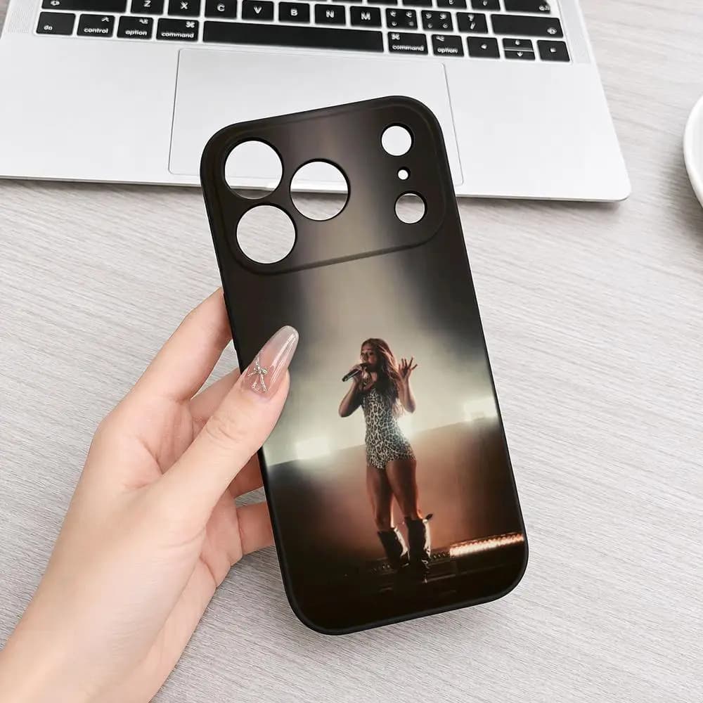 Singer T-ate M-cRae Phone Case For iPhone 16 15 14 13 12 11 Pro Max Mini X XR XS Max 8 7 6 Plus SE Soft Silicone Black Cover