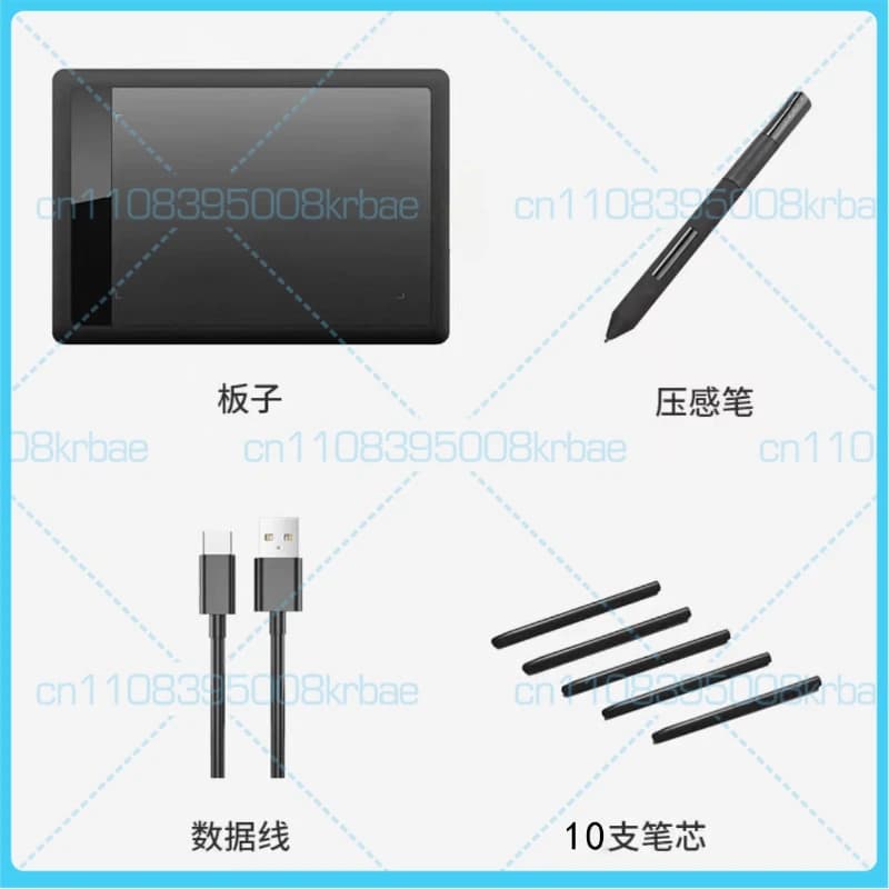 Utilizzato per il tavoletta grafica Wacom CTL-471, piccolo blocco da disegno portatile per l'apprendimento