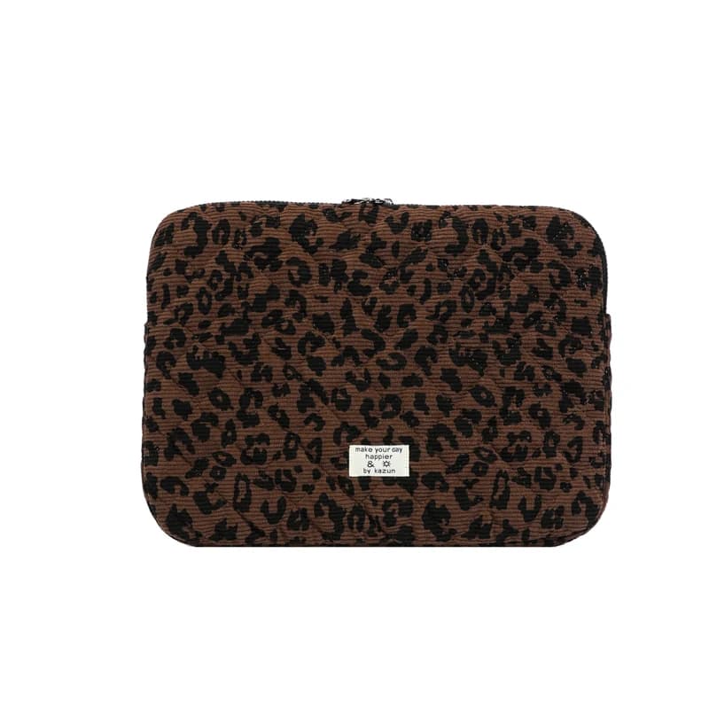 Borsa per Laptop con Stampa Leopardata, Custodia per Computer Portatile da 11/13/15 Pollici