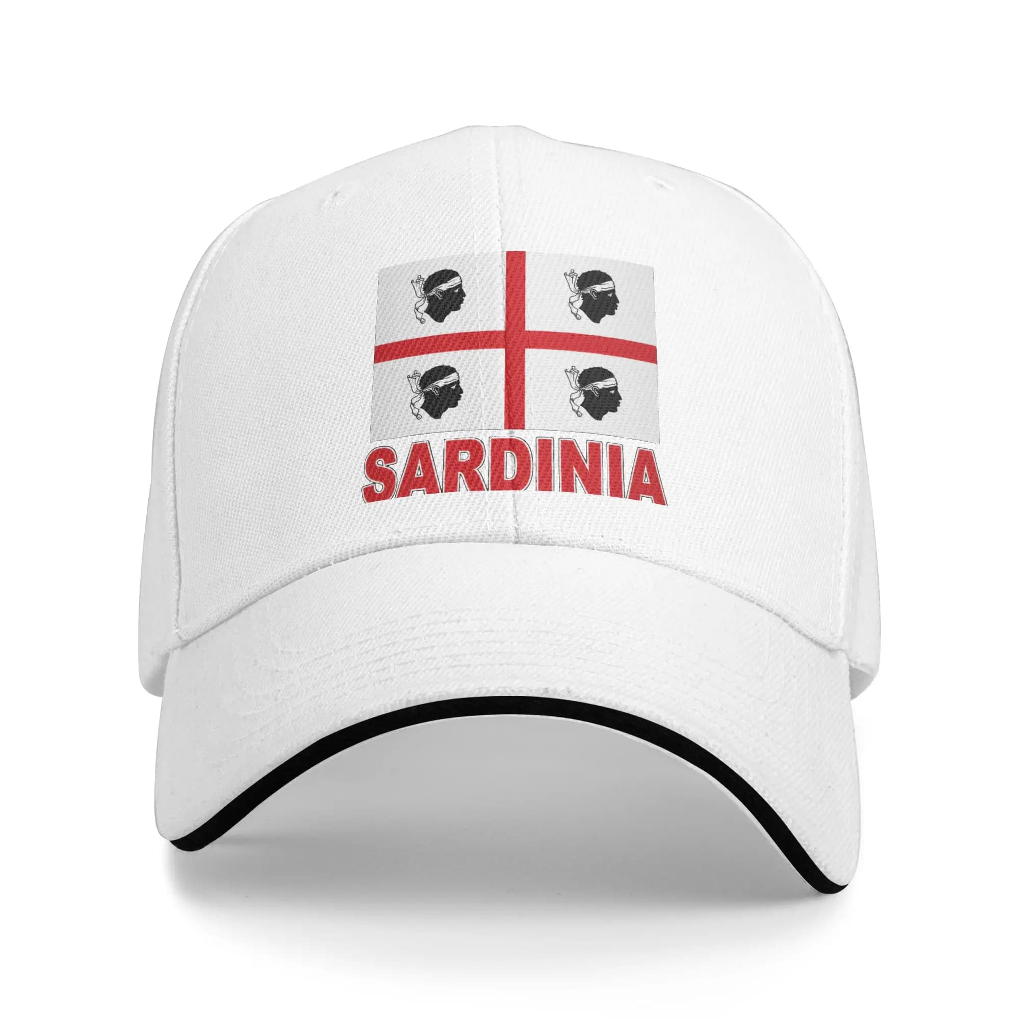 The Pride of Sardinia Baseball Cap Hip Hop Sandwich Hat Unisex Adjustable Dad Hat Outdoor