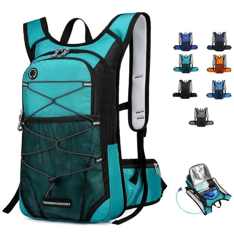 Outdoor Sport Climbing Cycling Running Water Bag Hydration Backpack Travel Hiking Bike Riding Pack Trekking Jogging Knapsack