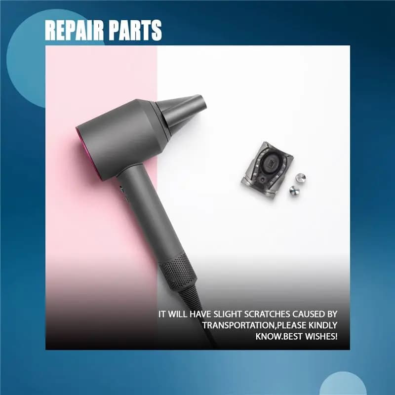 A60T Effortless For Dyson Supersonic Hair Dryer HD01/HD02/HD03 Universal Power Switch Button Button Rubber Pad Replacement Parts